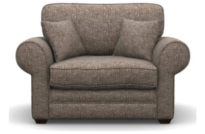 Heart of House Chedworth Fabric Cuddle Chair - Dark Grey